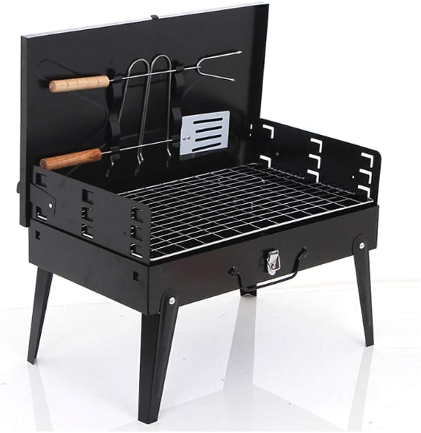 BBQ PORTATIL + UTENCILIOS