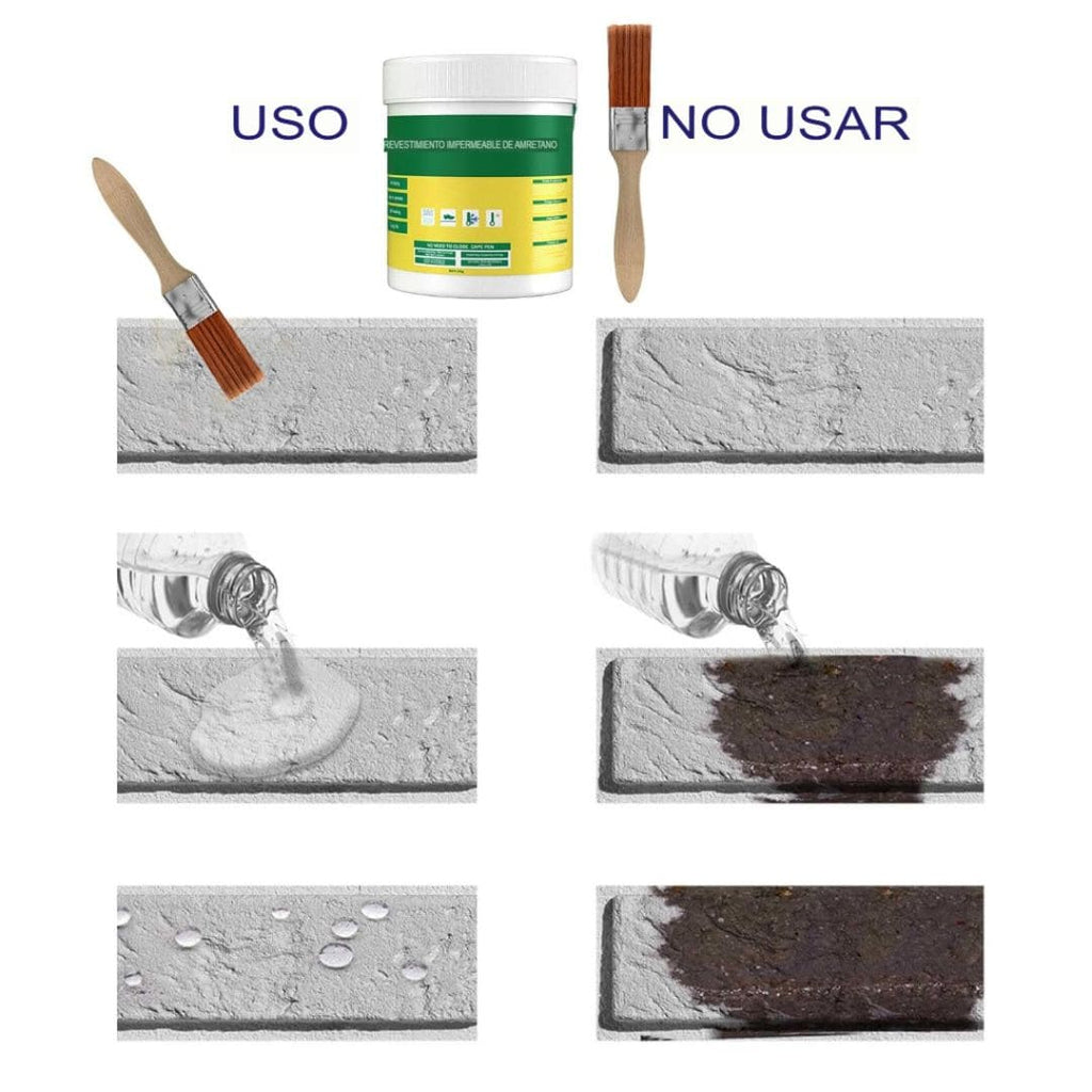 Sellador pegamento impermeable invisible