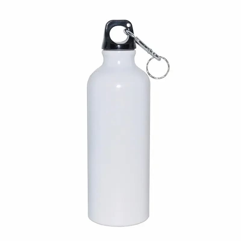 Termo de Aluminio 500Ml Plateado DTF Calidad AAA